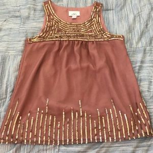 Women’s sequins dress tank